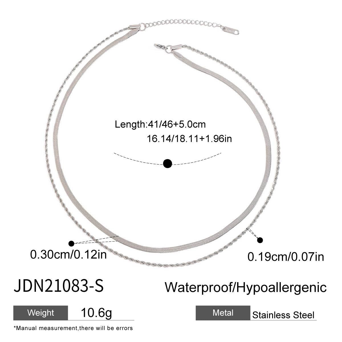 Collier Linea à plusieurs rangs