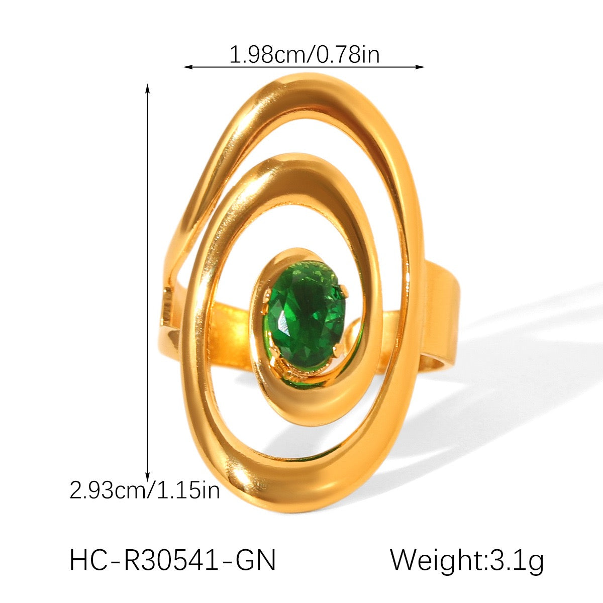 Royal Emerald Ring